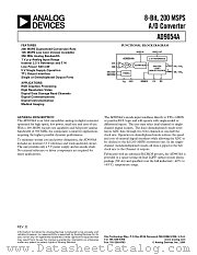 AD9054A datasheet pdf Analog Devices