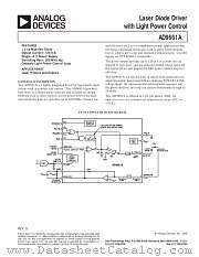 AD9661A datasheet pdf Analog Devices