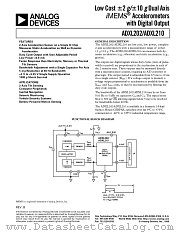 ADXL202 datasheet pdf Analog Devices