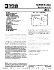 AD9101 datasheet pdf Analog Devices
