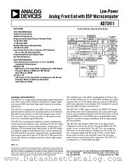 AD73411 datasheet pdf Analog Devices