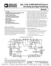 AD10242TZ/883B datasheet pdf Analog Devices