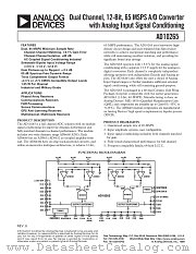 AD10265/PCB datasheet pdf Analog Devices