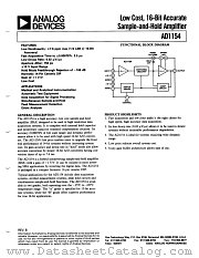 AD1154BD datasheet pdf Analog Devices