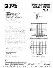 AD1580BRT-REEL7 datasheet pdf Analog Devices