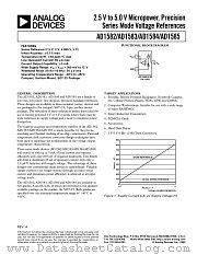 AD1585BRTRL datasheet pdf Analog Devices