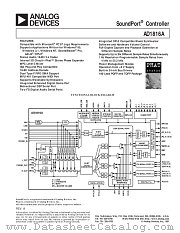 AD1816A datasheet pdf Analog Devices