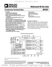 AD1836AS datasheet pdf Analog Devices