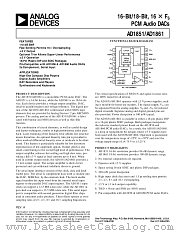 AD1861R datasheet pdf Analog Devices