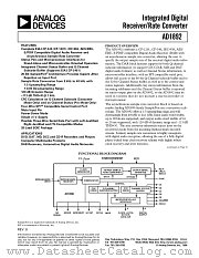 AD1892JR datasheet pdf Analog Devices