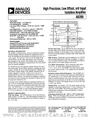 AD208BY datasheet pdf Analog Devices