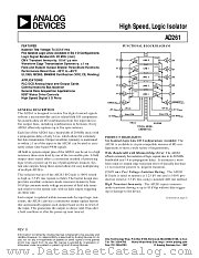 AD261BND-1 datasheet pdf Analog Devices
