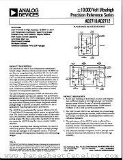 AD2712LN datasheet pdf Analog Devices