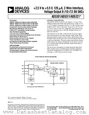 AD5321BRT datasheet pdf Analog Devices
