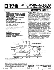 AD5303BRU datasheet pdf Analog Devices