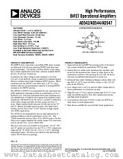 AD544LH datasheet pdf Analog Devices