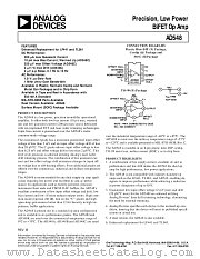 AD548JR datasheet pdf Analog Devices