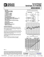 AD5543BRM datasheet pdf Analog Devices