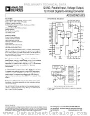AD5583YRU-REEL7 datasheet pdf Analog Devices