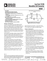 AD561SD datasheet pdf Analog Devices