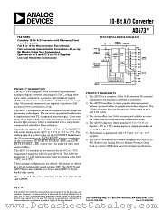 AD573JD datasheet pdf Analog Devices