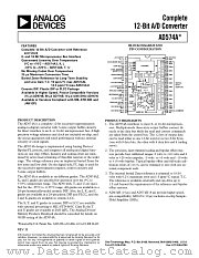 AD574AKN datasheet pdf Analog Devices