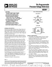 AD584K datasheet pdf Analog Devices