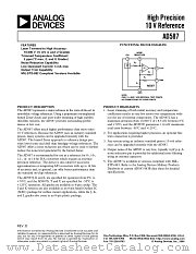 AD587TQ datasheet pdf Analog Devices