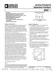 AD592BN datasheet pdf Analog Devices