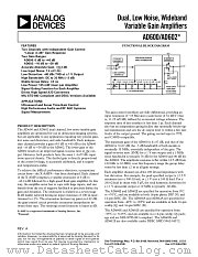 AD602AR datasheet pdf Analog Devices
