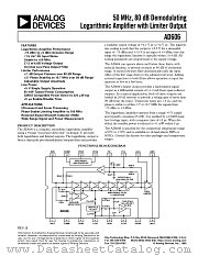AD606JR datasheet pdf Analog Devices