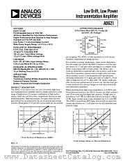 AD621A datasheet pdf Analog Devices