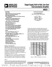 AD623AN datasheet pdf Analog Devices