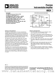 AD624BD datasheet pdf Analog Devices