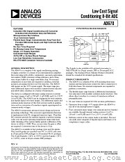 AD670AD datasheet pdf Analog Devices
