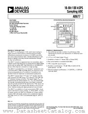 AD677KR datasheet pdf Analog Devices