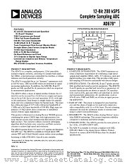 AD678SD datasheet pdf Analog Devices
