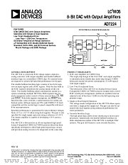 AD7224KR-1 datasheet pdf Analog Devices
