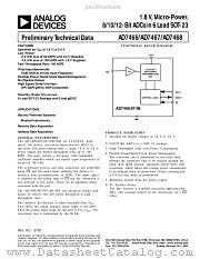 EVAL-AD7466CB datasheet pdf Analog Devices