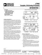 AD7569SQ datasheet pdf Analog Devices