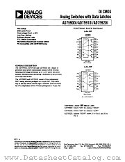 AD7590DIKP datasheet pdf Analog Devices