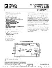 AD7708BRU datasheet pdf Analog Devices