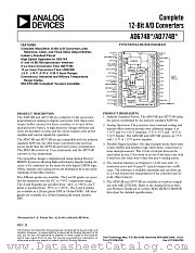 AD674BAD datasheet pdf Analog Devices