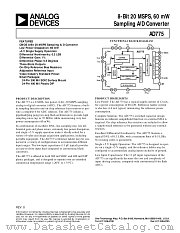 AD775JR datasheet pdf Analog Devices
