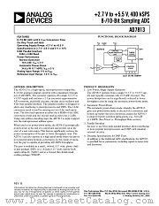 AD7813YR datasheet pdf Analog Devices