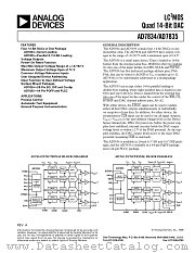 AD7834AR datasheet pdf Analog Devices