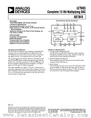 AD7845JP datasheet pdf Analog Devices