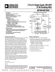 AD7854SQ datasheet pdf Analog Devices