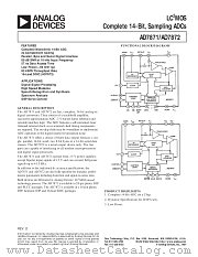 AD7871KP datasheet pdf Analog Devices