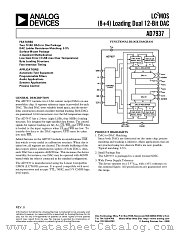 AD7937BR datasheet pdf Analog Devices